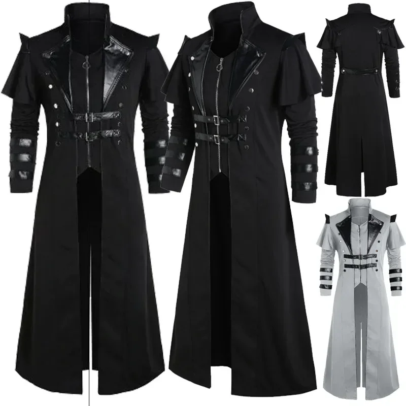 Men Formal Wear Coat - Disfraz de Hombre Vintage para Halloween,