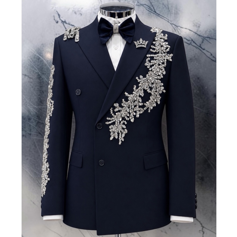 Unique Men'S Formal Wear - Trajes de Diseño Único con Cuentas