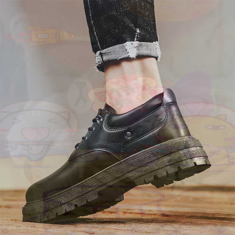Unique Men'S Formal Wear - Zapatillas deportivas de cuero Natural oscuro