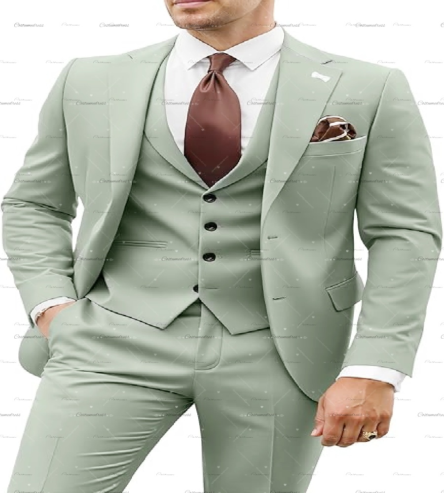 Unique Men'S Formal Wear - Traje de hombre elegante en color