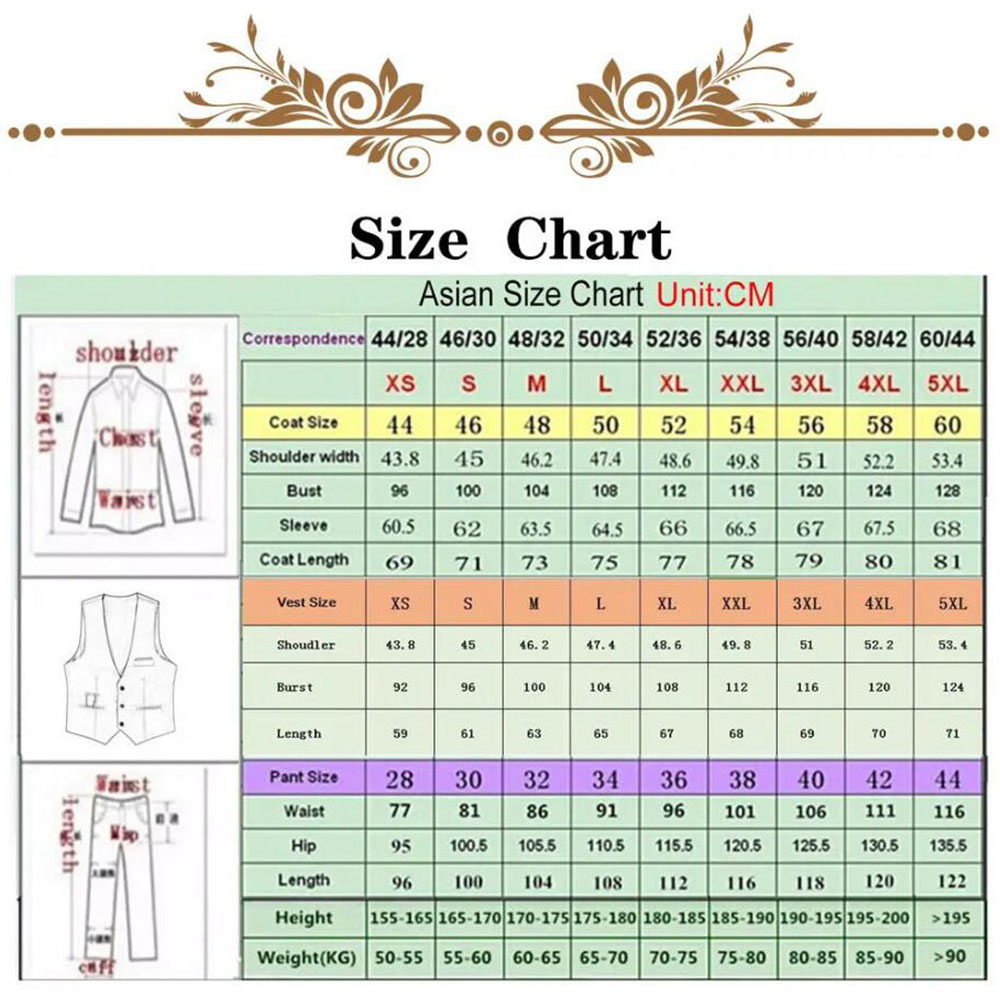 Trajes de Hombre con Cuentas y - Men'S Formal Wear Attire reseña y precio