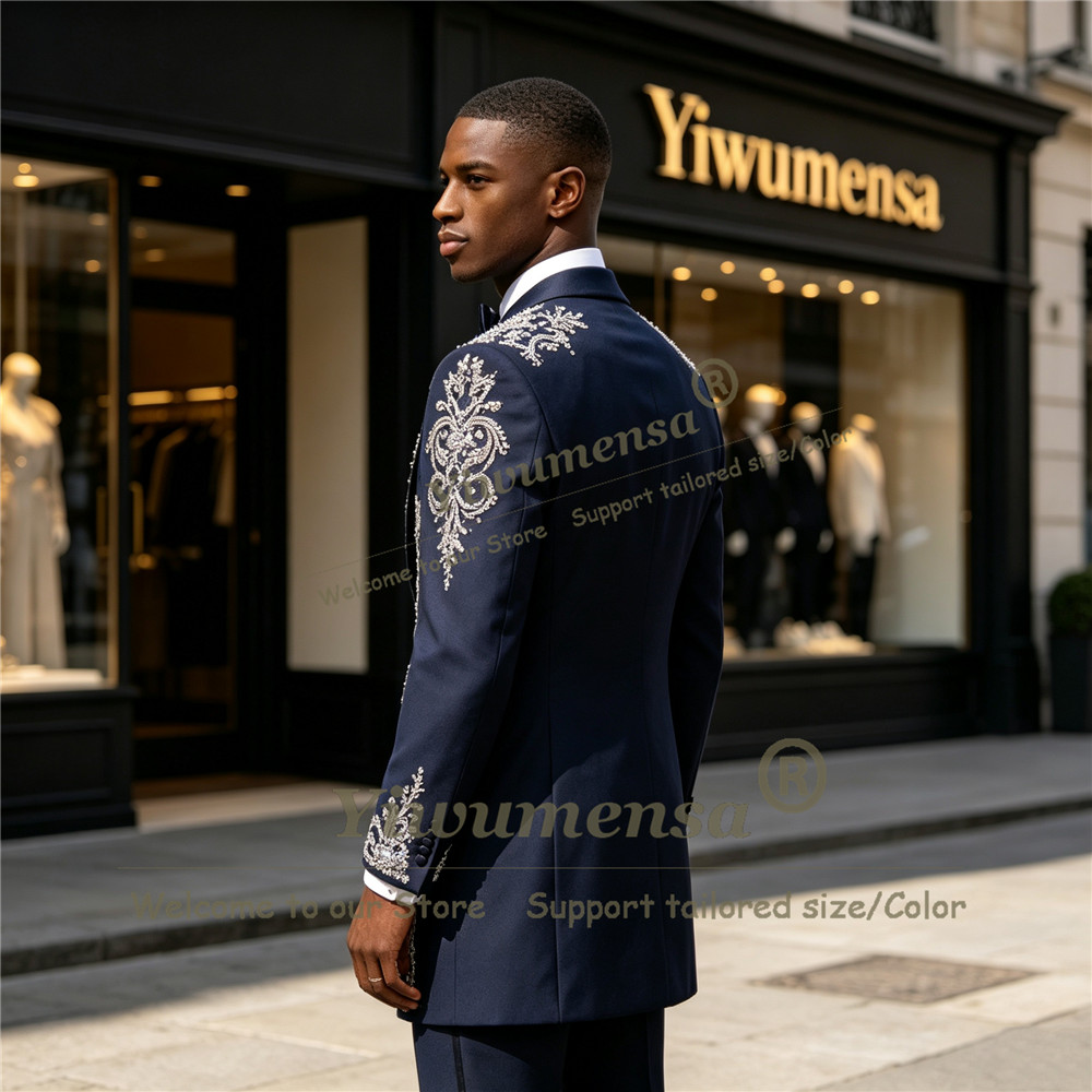 Traje de Hombre Hecho a Mano c - Men'S Formal Wear In Wedding reseña y precio