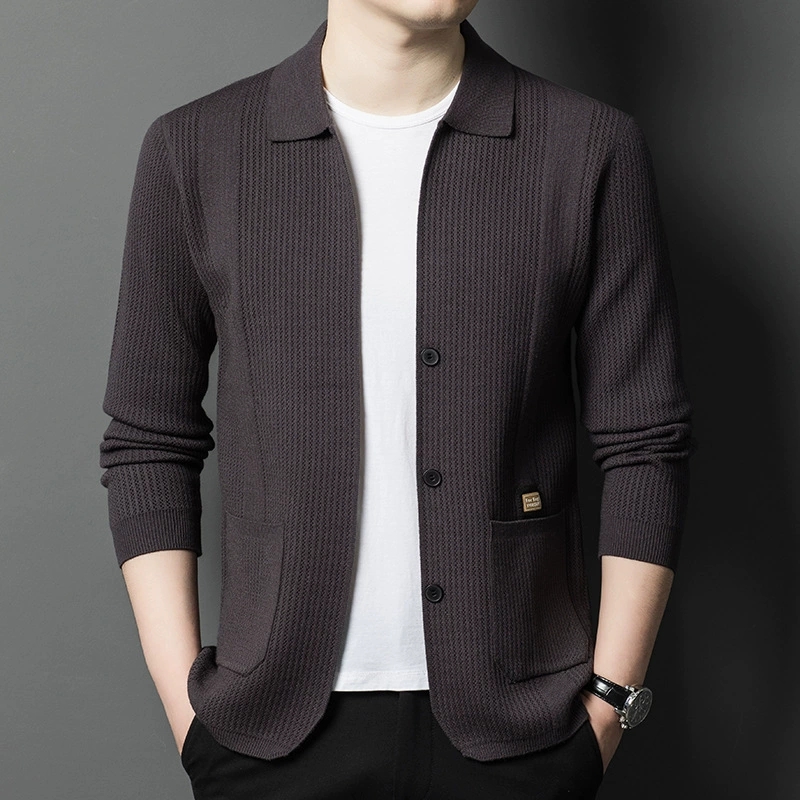 Cárdigan de Punto para Hombre  - Men Formal Wear Coat reseña y precio