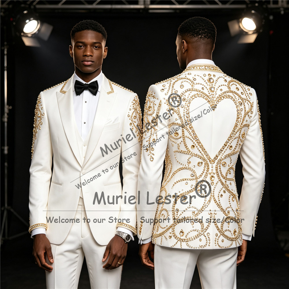 Conjunto de 3 Piezas para Homb - Unique Men'S Formal Wear reseña y precio