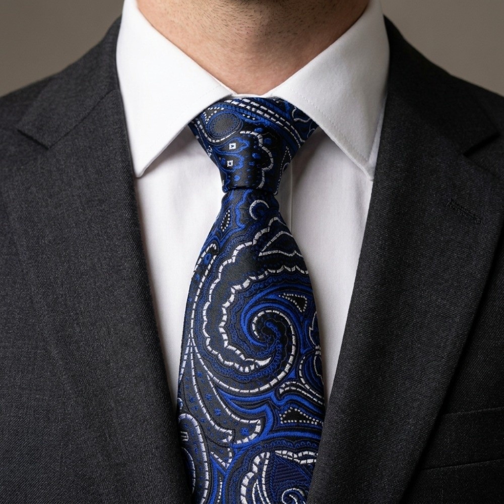 Corbatas de Lujo con Diseño Fl - Men'S Formal Wear In Wedding reseña y precio