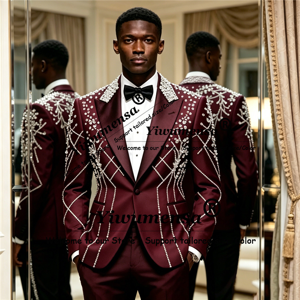 Trajes de hombre con cuentas d - Men'S Formal Wear Attire reseña y precio