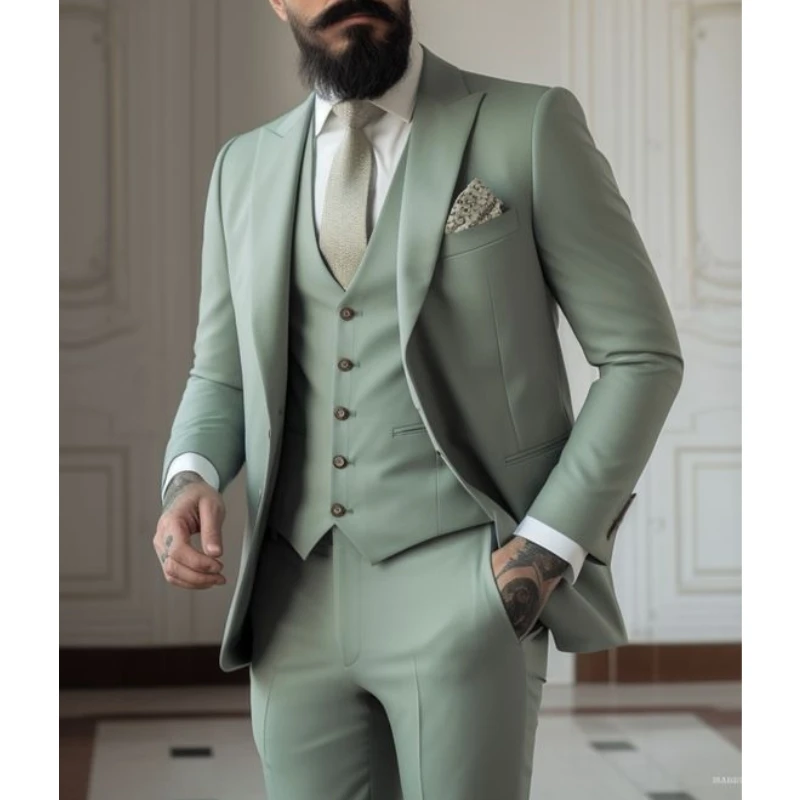 Trajes de color verde claro, t - Men'S Formal Wear In Wedding reseña y precio