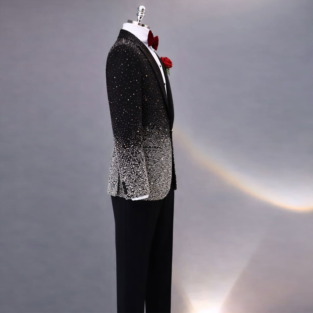 Elegante Traje de Hombre con P - Men'S Formal Wear For A Wedding reseña y precio