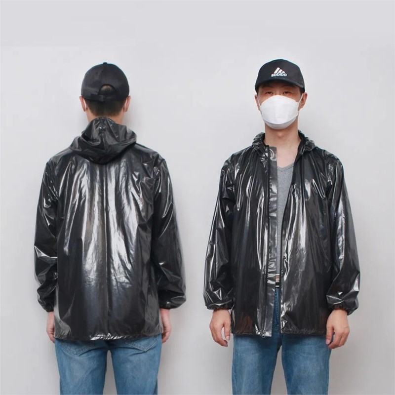 Chaqueta impermeable con capuc - Men Formal Wear Coat reseña y precio